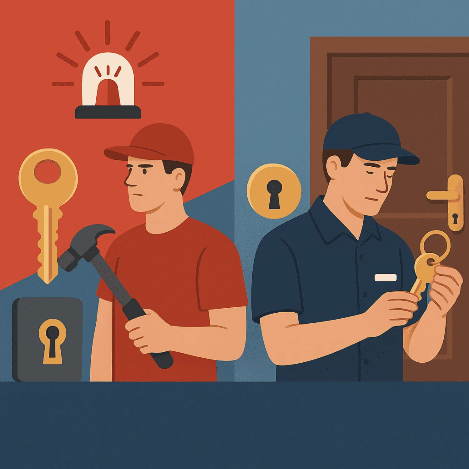 Emergency Locksmith vs Regular Locksmith: Understanding the Key Differences